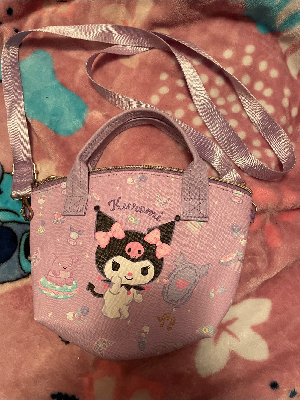 Pink Kids Crossbody Purse